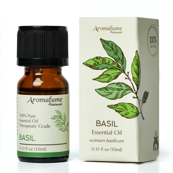 Basil Pure Essential Oil Aromafume Discover the Power of Scent