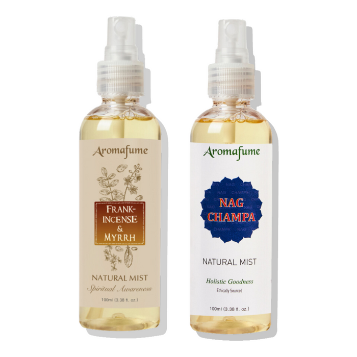 Frankincense & Myrrh Mist + Nag Champa Mist