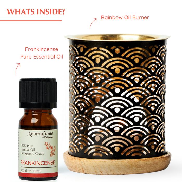 Frankincense Pure Essential Oil & Burner Set