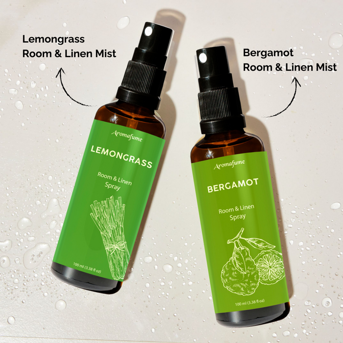 Bergamot + Lemongrass Room & Linen Spray