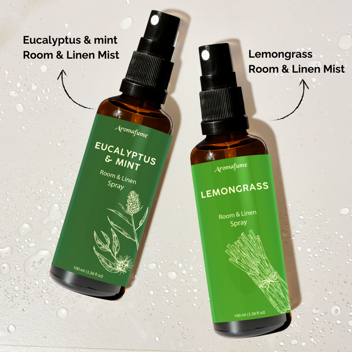 Eucalyptus & Mint + Lemongrass Linen Spray