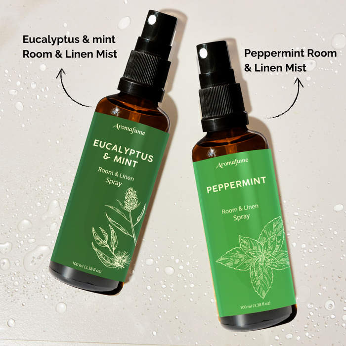 Peppermint + Eucalyptus & Mint Room & Linen Spray