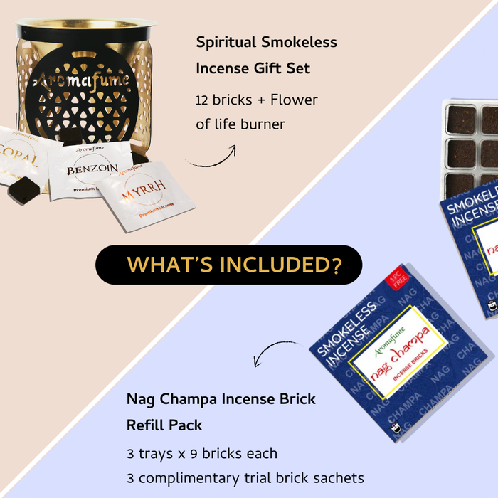 Spiritual IB Gift Set + Nag Champa IB Refill