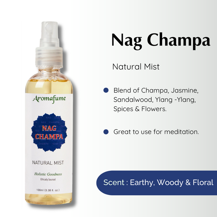 Nag Champa Mist  + White Sage Smudge Spray