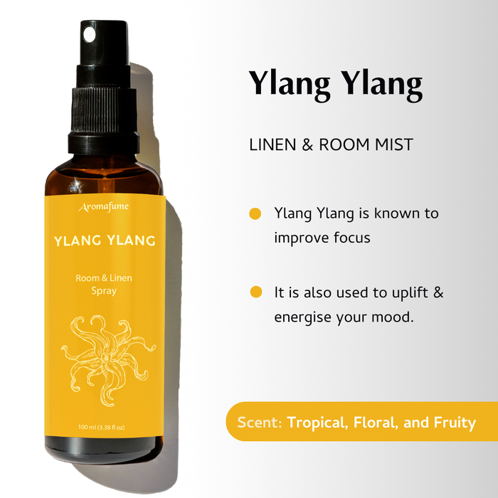 Bergamot + Ylang Ylang Room & Linen Spray