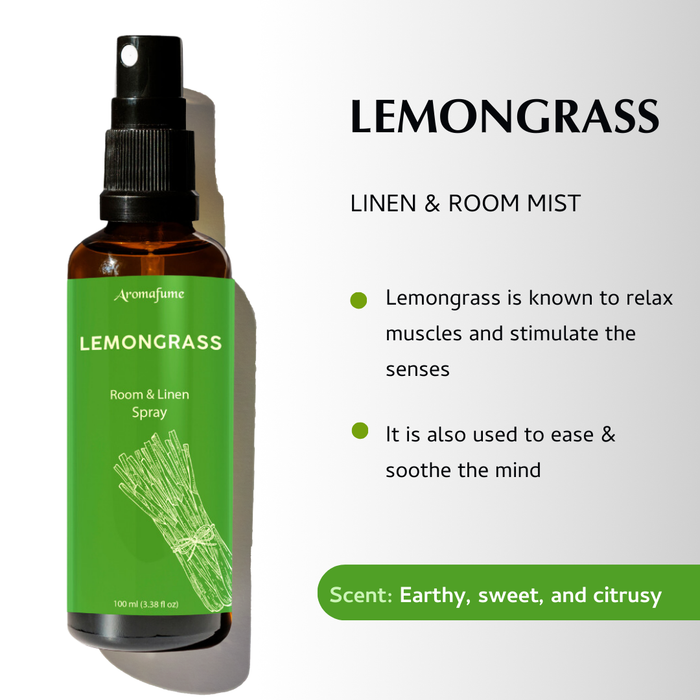 Eucalyptus & Mint + Lemongrass Linen Spray