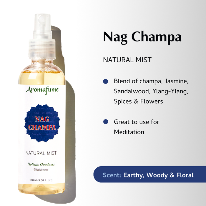 Frankincense & Myrrh Mist + Nag Champa Mist