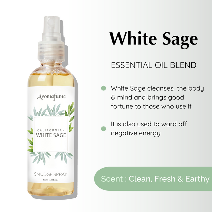 Nag Champa Mist  + White Sage Smudge Spray