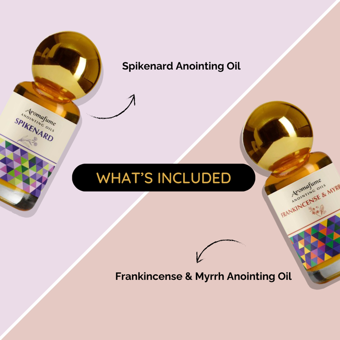 Spikenard and Frankincense & Myrrh Anointing Oil