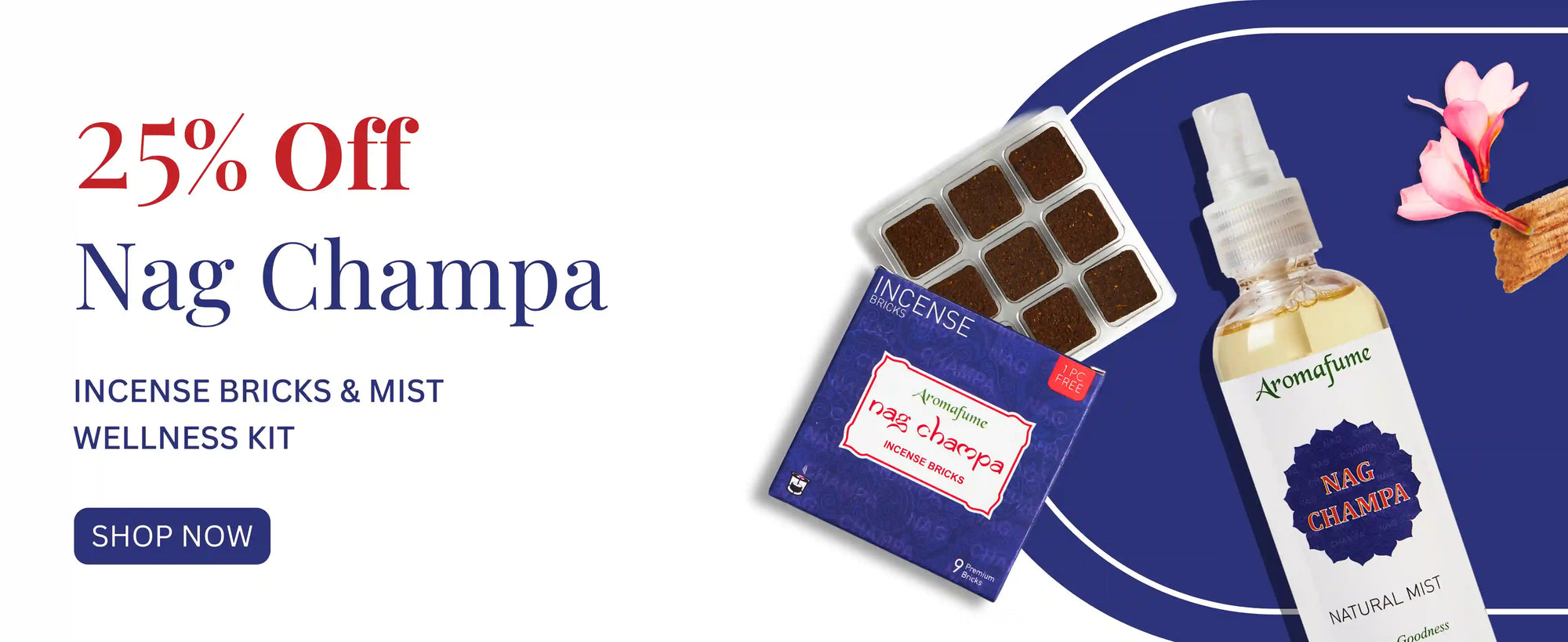 Nag Champa sale 25% off on Product of the month