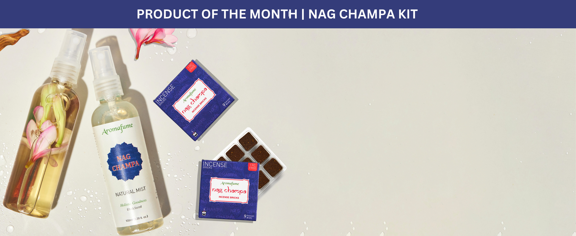 Nag Champa Mist & Essential Oil Wellness Kit — Aromafume
